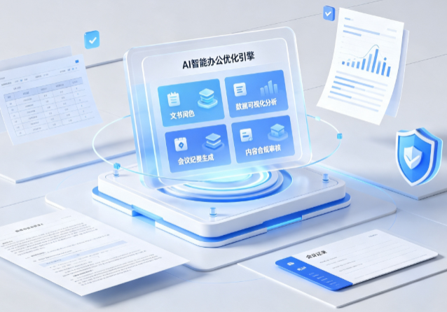 滨江区AI重构现代办公体系 智能优化引擎助力企业轻量化高效运营